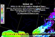 NOAA 18 sea